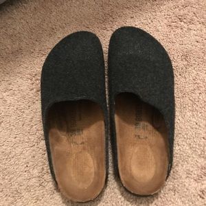 Gray Birkenstock’s size 8.5